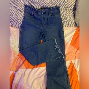 Flared jeans ~ dark wash